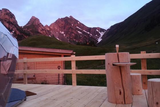 Glas-Iglu Übernachtung - unter 5 Millionen Sternen für 2 Personen | in Isenthal 11 