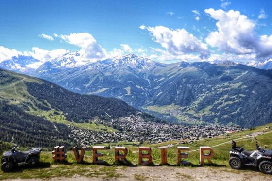 Quad-Tour in Verbier - mit Walliser Apéro und Überraschungsgeschenk für 2 Personen  