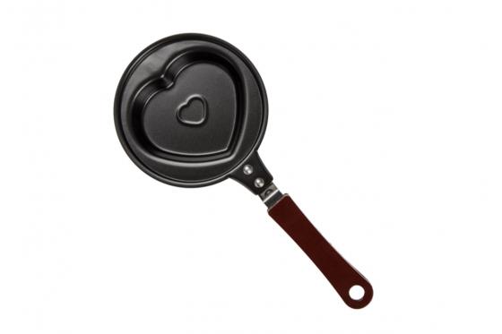 Pfanne in Herzform - für Pancakes  