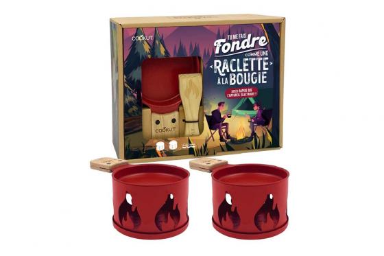 Raclette à la bougie - tu me fais fondre - Pour 2 personnes  