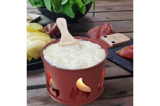 Raclette à la bougie - tu me fais fondre - Pour 2 personnes 2 