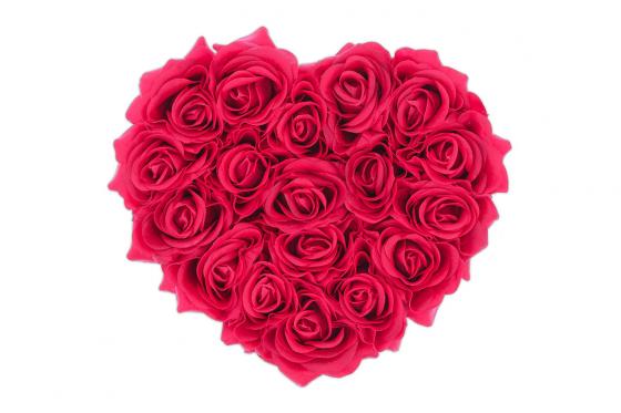 Rosenbox Herz - mit 18 Rosen 2 
