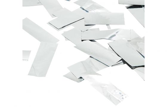 XL Konfettikanone - silber, 80 cm 5 