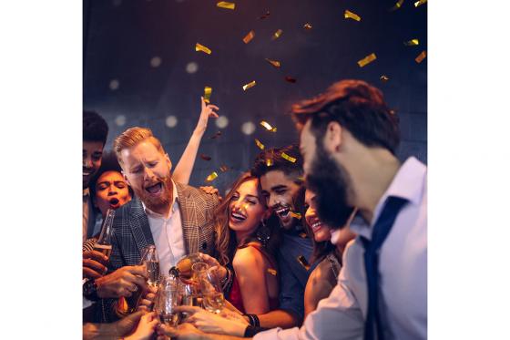 XL Konfettikanone - gold, 80 cm 7 