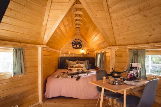 Séjour dans un Kota finlandais  - 1 nuit insolite avec fondue et vin inclus pour 2 personnes  