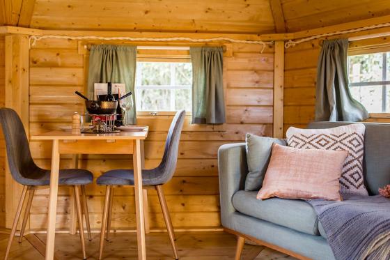 Séjour dans un Kota finlandais  - 1 nuit insolite avec fondue et vin inclus pour 2 personnes 12 