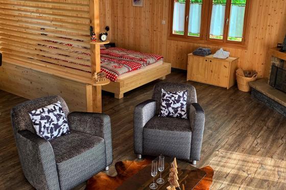 Séjour dans un chalet - 1 nuit en pleine nature & fondue pour 2 personnes 6 