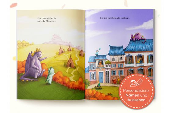 Personalisiertes Kinderbuch - Willkommen auf der Welt 3 