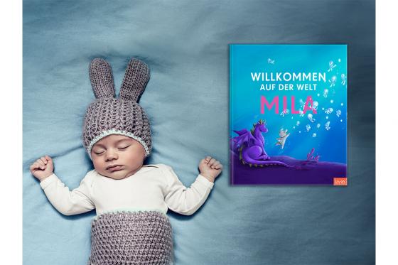 Personalisiertes Kinderbuch - Willkommen auf der Welt 8 