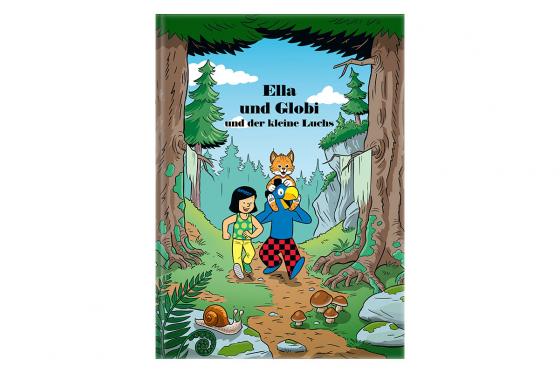 Livre personnalisé - Toi, Globi et le petit lynx   2 