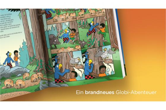 Livre personnalisé - Toi, Globi et le petit lynx   5 