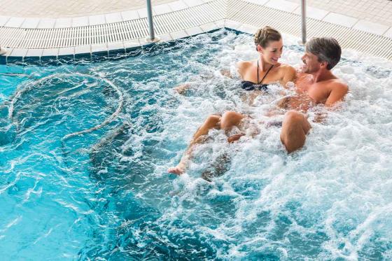 Wellness-Aufenthalt in Leukerbad - 1 Nacht mit Frühstück für 2 Personen  