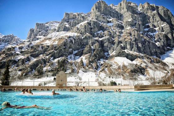 Wellness-Aufenthalt in Leukerbad - 1 Nacht mit Frühstück für 2 Personen 2 