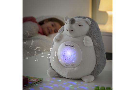 Peluche hérisson - avec veilleuse  