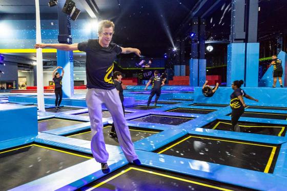 Trampolin Spass - 120min im Trampolinpark für 2 Personen  