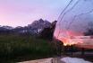 Igloo en verre avec hot tub - pour 2 personnes 