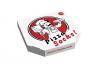 Pizza Socken Set - 4 Paar, Grösse: 41 - 45 2