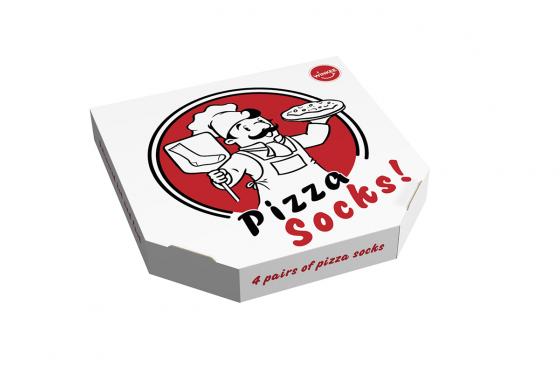 Chaussettes Pizza - 4 Paires 2 
