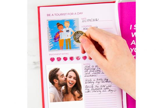 Bucket List 100 Dates - Scratch Book 1 