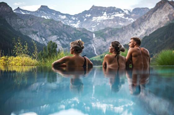 Séjour bien-être à Adelboden - 2 nuits à l'hôtel The Cambrian avec spa, menu 3 plats & petit déjeuner  