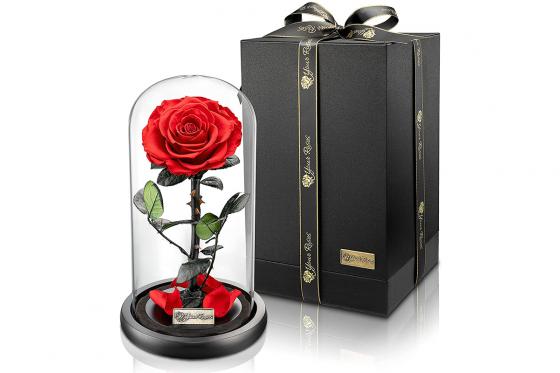 Ewige Rose im Glas - in edler Geschenkbox  