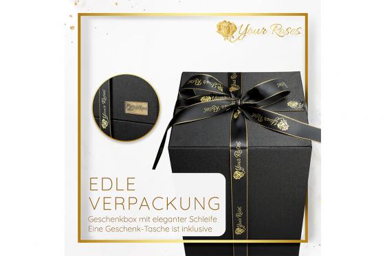 Ewige Rose im Glas - in edler Geschenkbox 4 