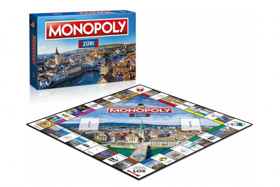 Monopoly Züri - für 2 - 6 Spieler 1 