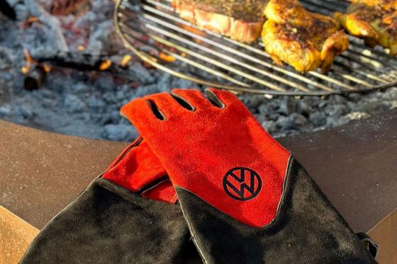 VW Grillhandschuhe - aus Rindsleder 3 
