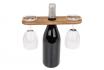 Porte-bouteille et verres à vin - Porte-bouteille et verres à vin 