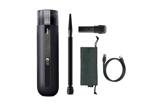 Aspirateur portable sans fil - avec embouts de nettoyage  