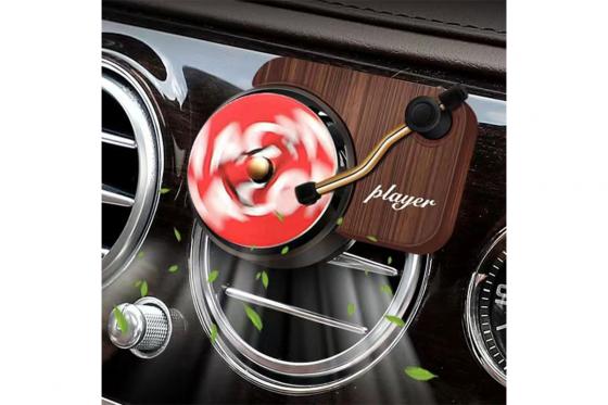 Désodorisant pour voiture - en forme de tourne-disque 1 