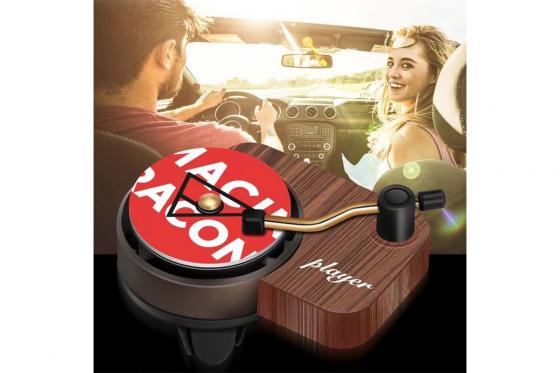 Désodorisant pour voiture - en forme de tourne-disque 2 