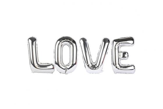 Ballon-Set Love - 4-teilig  