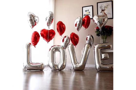 Ballon-Set Love - 4-teilig 1 