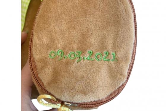 Plüschtier mit Namen Teddy - bestickt 2 