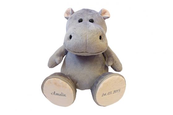 Doudou personnalisable - Hippopotame  