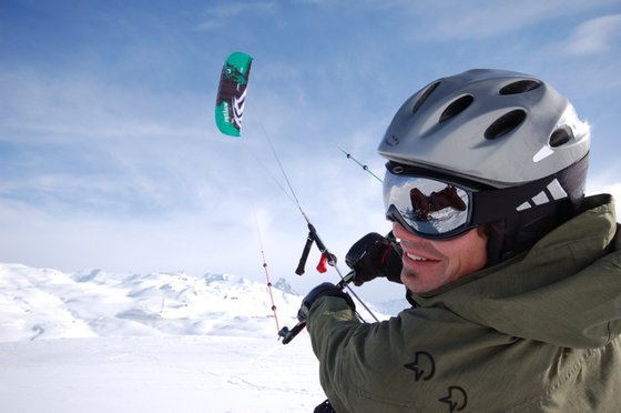 Corso base di snowkite - Engadina 4 