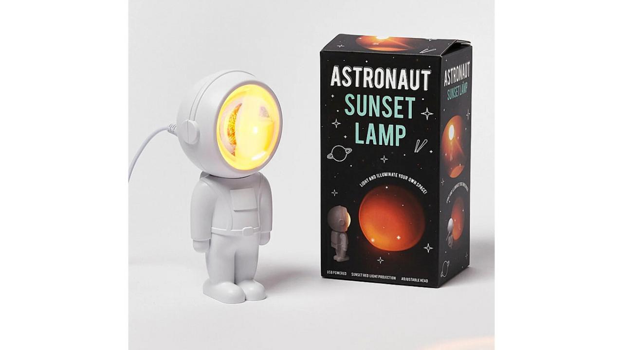 LAMPE SUNSET ASTRONAUTE