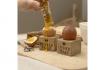 Eierbecher-Set Love - aus Holz 2