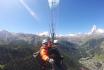 Vol en parapente à Zermatt - au Blauherd, 20 minutes de vol pour 1 personne 