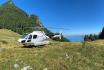 Helikopterflug in Les Jumelles - 25-minütiger Helikopterflug mit Apéro für 2 Personen 