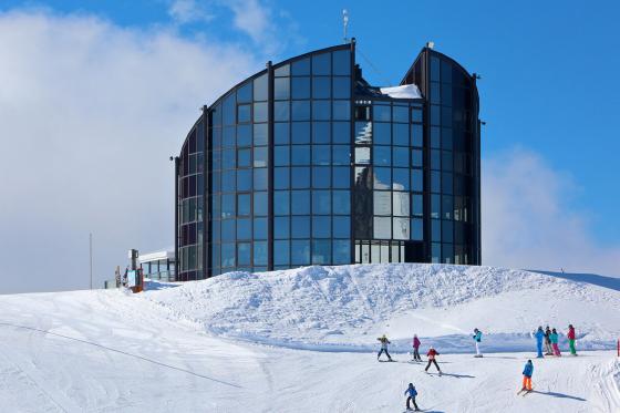 Le Kuklos Drehrestaurant - 3 Gang-Menü mit Panoramablick auf die Alpen für 2 Personen 3 
