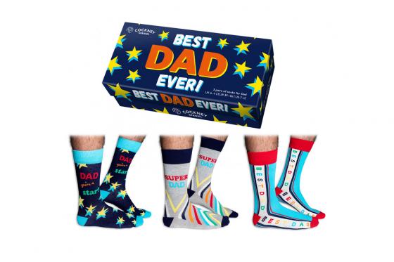 Socken Best Dad Ever! - 39 - 46  