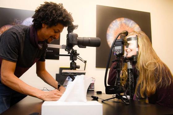 Photographie d'iris - pour 1 personne 3 