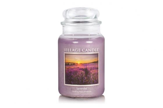 Bougie parfumée Lavande - Village Candle - 737g  