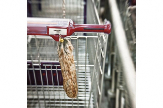 Fuchsschwanz - Schlüsselanhänger und Clip 1 