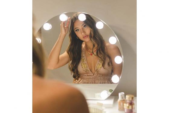 LED Schminkspiegel Rund - inkl. 12 LEDs 2 