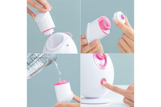 Gesichtssauna - Dampf 3 