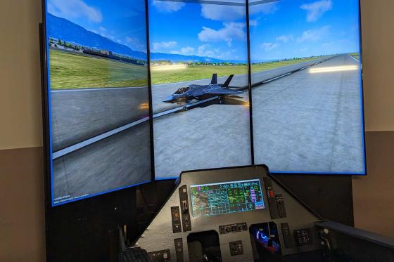 Simulateur d'avion de chasse F35-A - 5th Gen Fighter à zürich pour 1 personne  