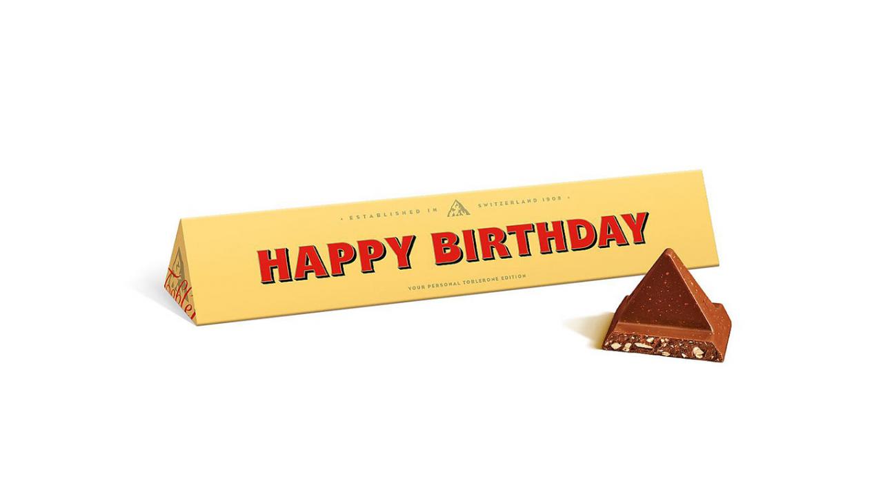 TOBLERONE Happy Birthday, 360g